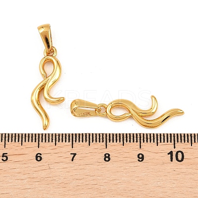 304 Stainless Steel Pendants STAS-P438-30G-1
