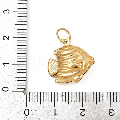 304 Stainless Steel Pendants STAS-K307-01E-G-1