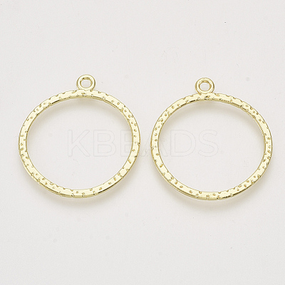Alloy Open Back Bezel Pendants X-PALLOY-S121-195-1