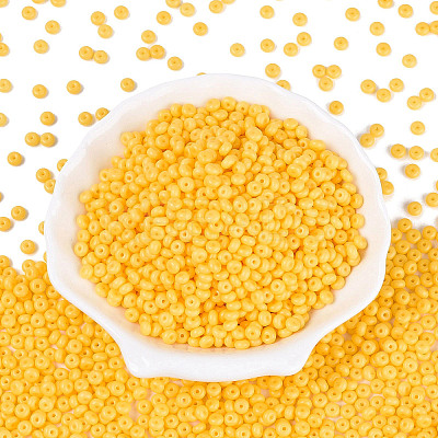 Opaque Glass Seed Beads SEED-N012-09A-04-1