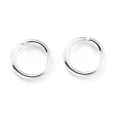 Rack Plating Brass Open Jump Rings KK-O139-18U-S-1