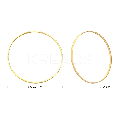 Brass Linking Rings EC18730MM-G-1
