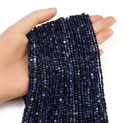 Natural Sodalite Beads Strands G-RM2025425-A04-A-1
