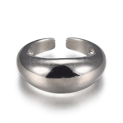 Brass Cuff Rings RJEW-H538-18-1