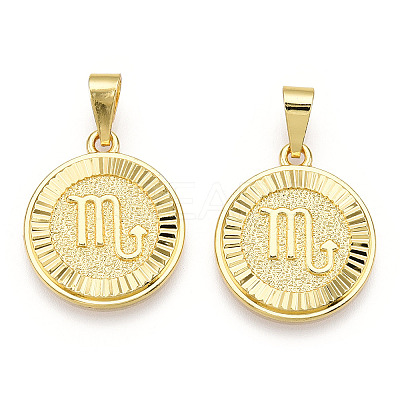 Brass Pendants KK-T070-01G-06-1