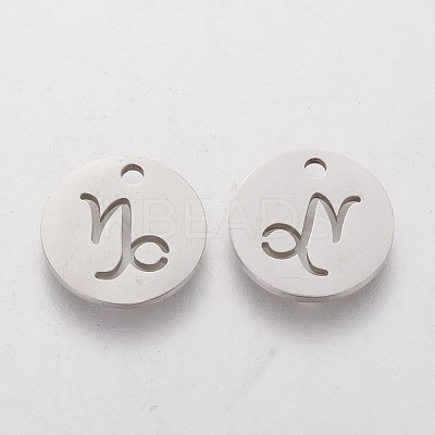 Non-Tarnish 304 Stainless Steel Charms STAS-Q201-T095-10-1