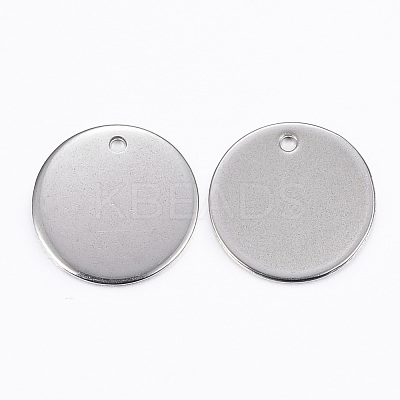 Tarnish Resistant 201 Stainless Steel Stamping Blank Tag Pendants STAS-H396-B-05P-1