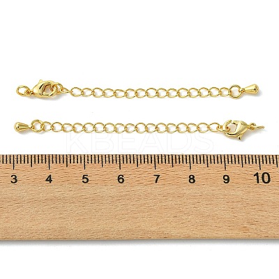 SHEGRACE Brass Curb Chain Extender XGR0146G-163G-1