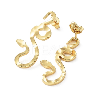 304 Stainless Steel Stud Earring EJEW-M231-02E-G-1
