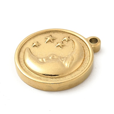 304 Stainless Steel Pendants STAS-I322-04G-1