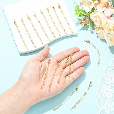 SHEGRACE Brass Curb Chain Extender XGR0150G-165G-1
