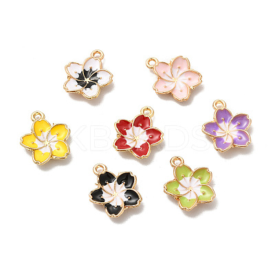Alloy Enamel Pandants ENAM-K067-51KCG-1