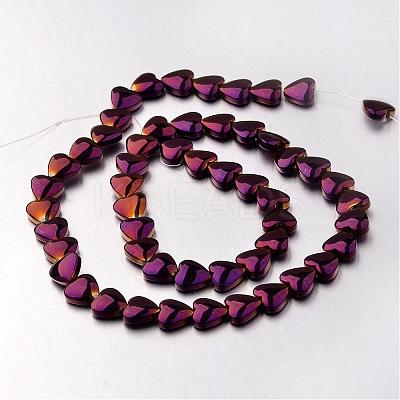 Electroplate Non-magnetic Synthetic Hematite Bead Strands G-F300-22B-04-1