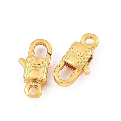 SHEGRACE Brass Lobster Claw Clasps XGR0098G-161G-1