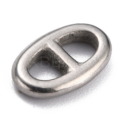 Non-Tarnish 304 Stainless Steel Connector Charms X-STAS-H140-01B-P-1