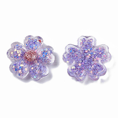 Transparent Resin Cabochons LS-X-CRES-N034-18B-1