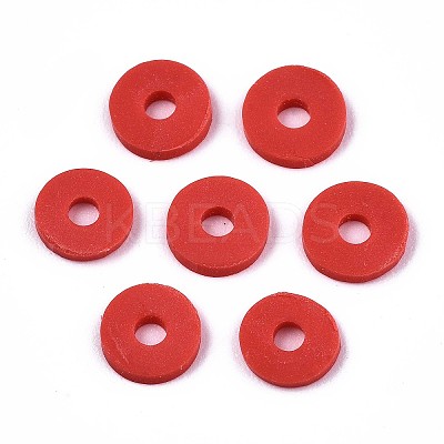 Handmade Polymer Clay Beads LS-X-CLAY-Q251-6.0mm-40-1
