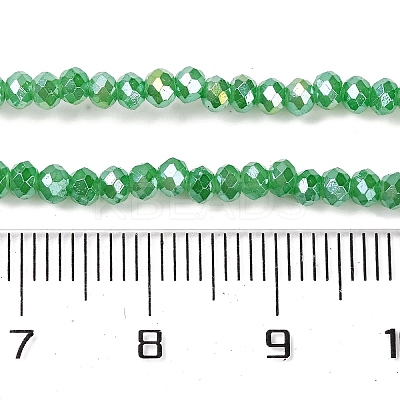Baking Electroplate Glass Beads Strands DGLA-A039-J2MM-B03-1