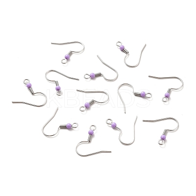 316 Surgical Stainless Steel Earring Hooks STAS-E044-01P-01-1