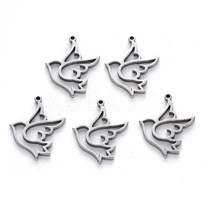Tarnish Resistant 304 Stainless Steel Pendants X-STAS-N092-41-1