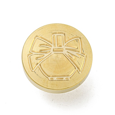 Wax Seal Brass Stamp Head AJEW-G056-01Q-1