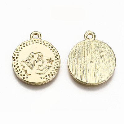 Alloy Pendants PALLOY-T075-09LG-NR-1