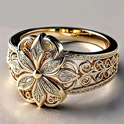 Brass Finger Rings FS-WG88F6B-05-1