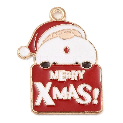 Alloy Enamel Pendants ENAM-Z003-01F-KCG-1