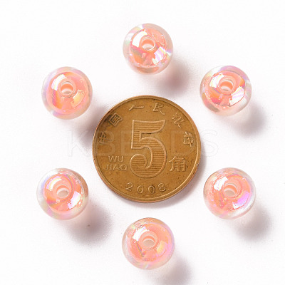 Transparent Acrylic Beads X-TACR-S152-15B-SS2109-1