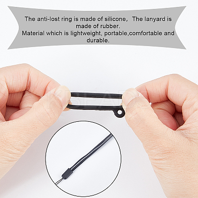 DIY Anti-Lost Necklace Lanyard Making Kit DIY-GF0008-79-1