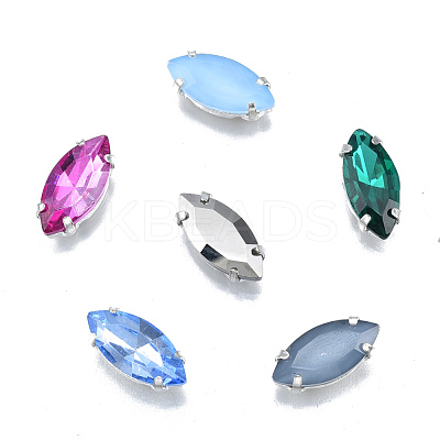 Horse Eye Sew on Rhinestone GLAA-N038-51-1