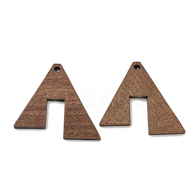 Walnut Wooden Pendants FIND-B042-21C-1