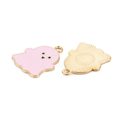 Alloy Enamel Pendants ENAM-S121-180B-1