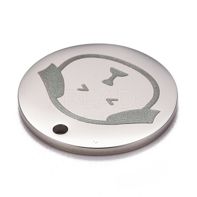 Non-Tarnish Stainless Steel Pendants STAS-G252-04P-1
