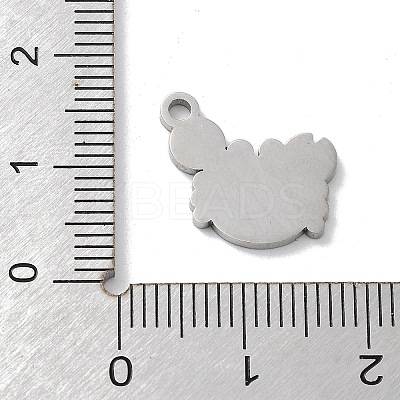304 Stainless Steel Enamel Charms STAS-P339-18P-01-1
