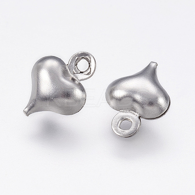 Tarnish Resistant 304 Stainless Steel Charms X-STAS-P167-G01-1
