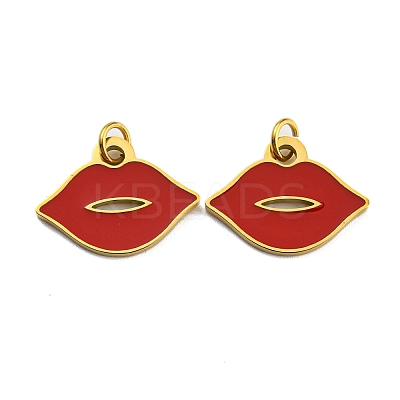 Ion Plating(IP) 304 Stainless Steel Pendants LS-STAS-O003-01G-1