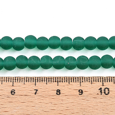 Transparent Glass Beads Strands GLAA-T032-T6mm-MD21-1