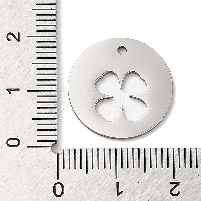 Non-Tarnish 201 Stainless Steel Pendants LS-STAS-E206-02P-03-1