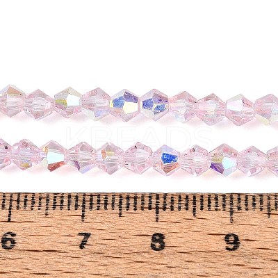 Transparent Glass Beads Strands EGLA-N021-4mm-06-1