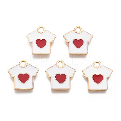 Alloy Enamel Pendants X-ENAM-S121-088-1