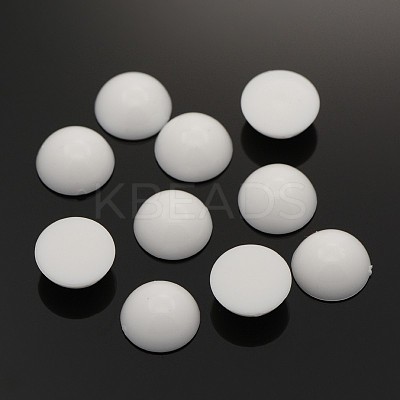 Half Round Acrylic Cabochons SACR-O002-16-14mm-1