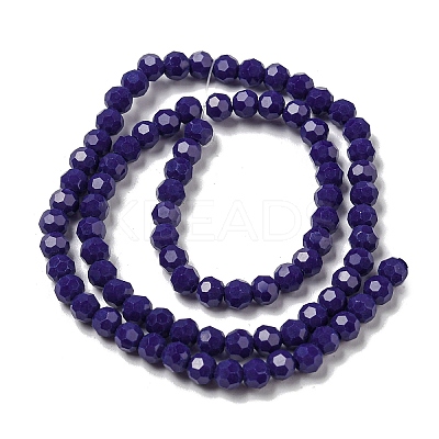 Opaque Glass Beads Stands EGLA-A035-P4mm-D09-1
