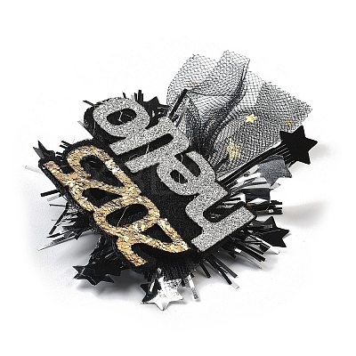 New Year's party Iron Hair Clip OHAR-R102-01L-1