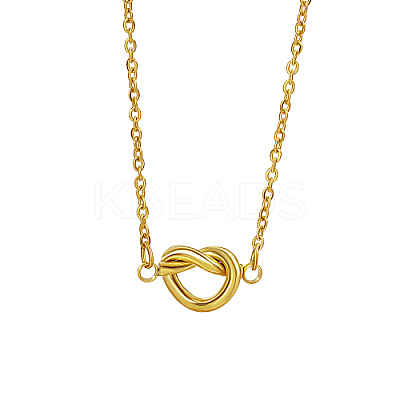 304 Stainless Steel Pendant Necklaces for Women KJ2332-1-1