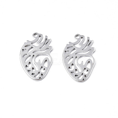Non-Tarnish 201 Stainless Steel Pendants STAS-T063-179P-1
