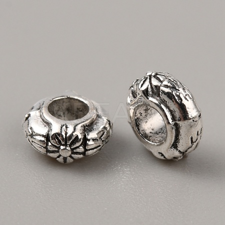Tibetan Style Alloy Beads FIND-TAC0011-45AS-1