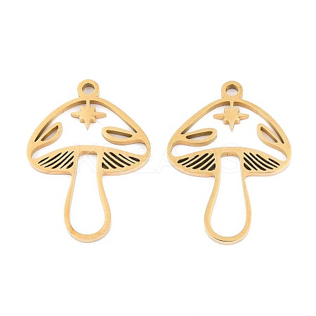 304 Stainless Steel Pendants STAS-N108-45G-1