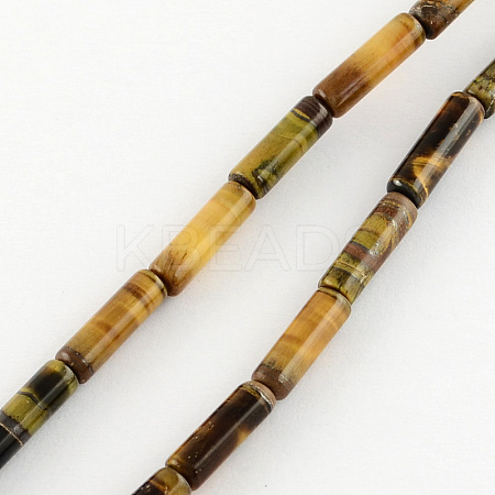 Natural Tiger Eye Stone Beads Strands G-R181-14-1