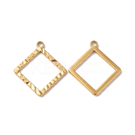 Ion Plating(IP) 304 Stainless Steel Pendants STAS-H212-20G-1